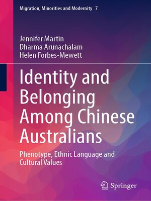 cover image of Identity and Belonging Among Chinese Australians